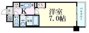 ファーストフィオーレ新梅田の物件間取画像